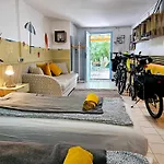 For Cyclists Ride In Balatonalmádi
